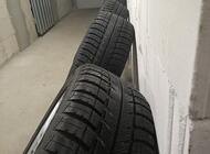 Grajewo ogłoszenia: Sprzedam ładne zadbane alusy z oponami do Audi 5x112 R16 opony... - zdjęcie